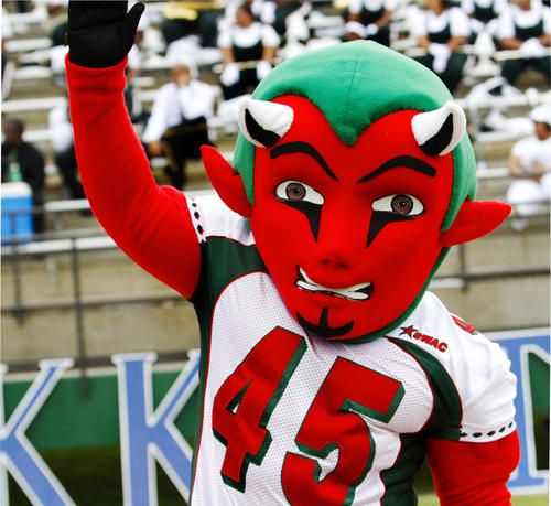 Mississippi Valley State Delta Devils mascot